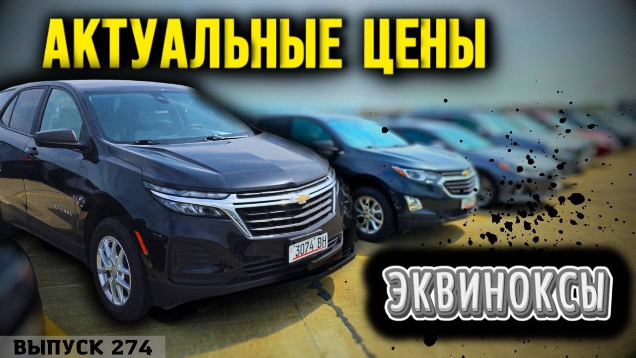 БУМ на ЭКВИНОКСЫ Обзор цен на ШЕВРОЛЕ ЭКВИНОКС. АвтоТур в Грузию. Авто из США. #mastervadya #топ смотреть онлайн