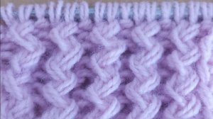 ФРАНЦУЗСКАЯ РЕЗИНКА СПИЦАМИ.