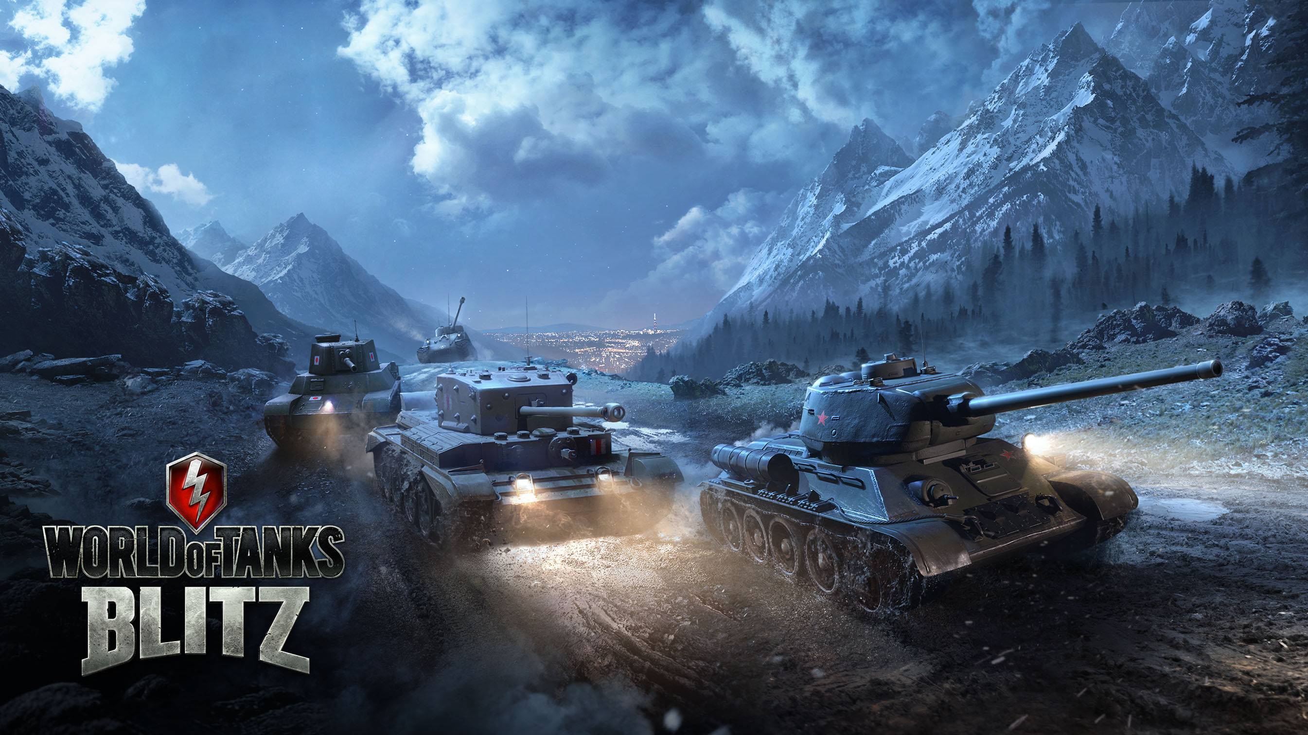 Ночные покатушки в Tanks Blitz смотреть онлайн