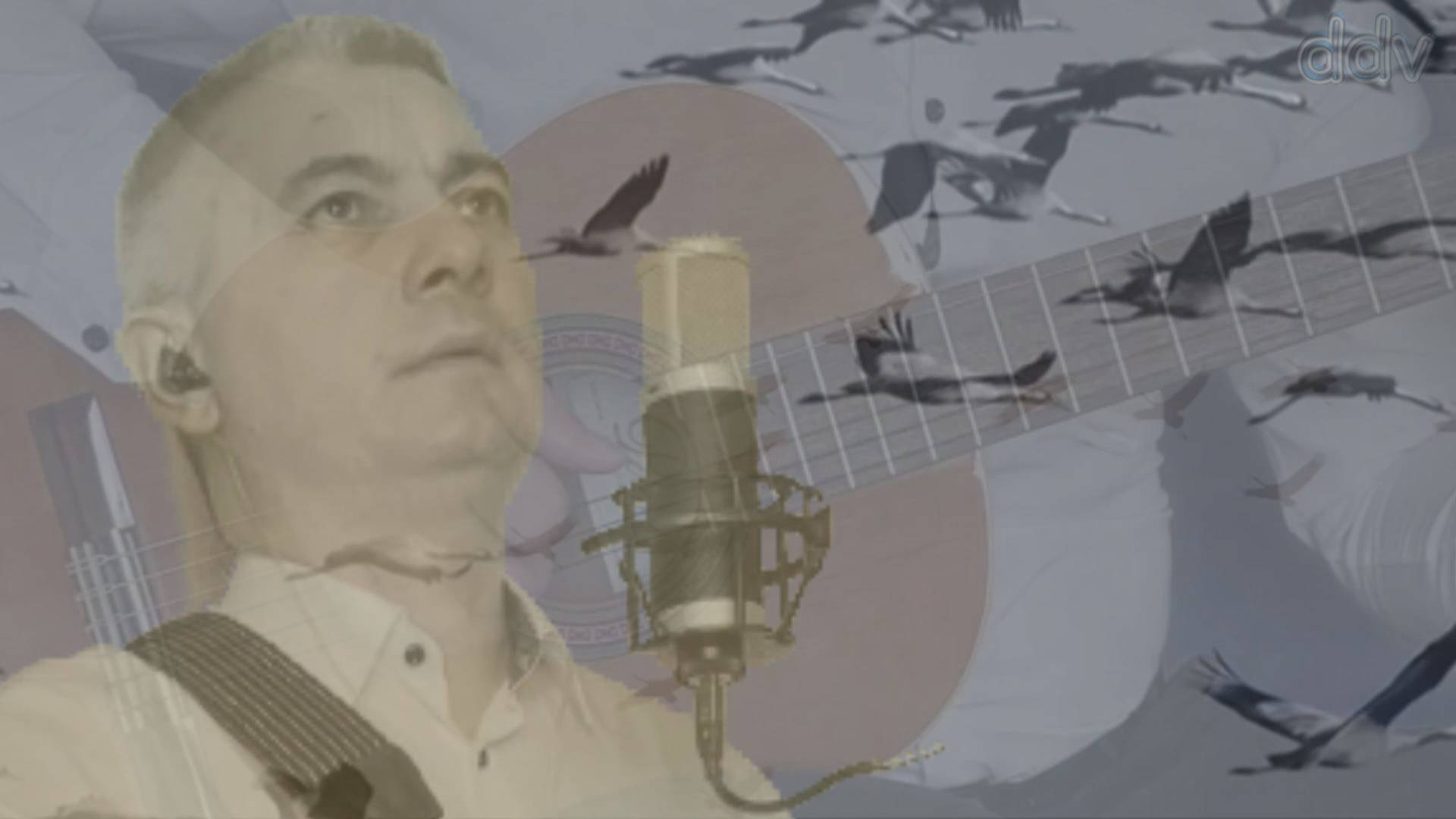 Марк Бернес "Журавли", cover