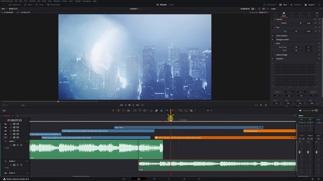 How To Make Reverb Echo Effect in Davinci Resolve 19 Tutorial смотреть онлайн