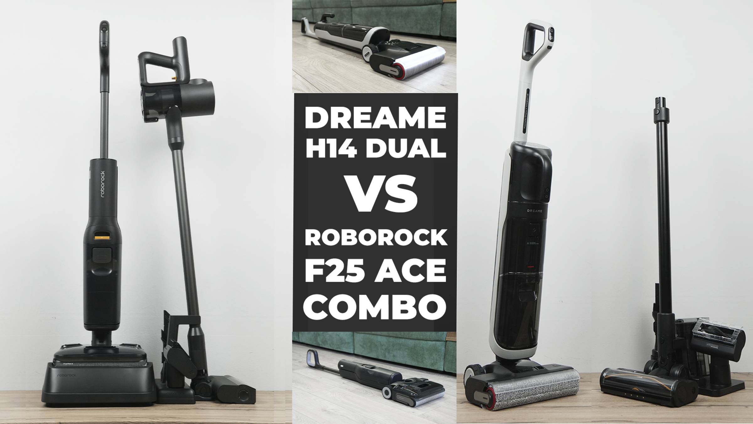 Сравнение Dreame H14 Dual и Roborock F25 ACE Combo: в чем отличия и какой выбрать?!✅ смотреть онлайн