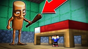 Я СКРЫВАЮСЬ ОТ ТУНГ ТУНГ САХУР ПОД КРОВАТЬЮ В МАЙНКРАФТ МОД МУЛЬТИК