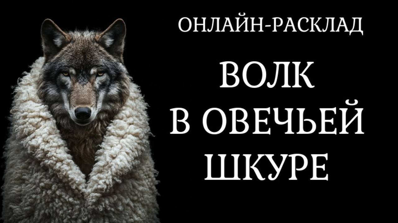 ВОЛК В ОВЕЧЬЕЙ ШКУРЕ: КТО ВЫДАЁТ СЕБЯ ЗА ДРУГОГО? ОНЛАЙН-РАСКЛАД ТАРО смотреть онлайн