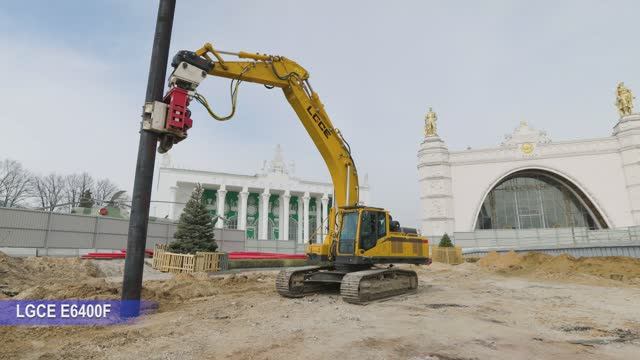 Настоящий отзыв об экскаваторе LGCE E6400F #экскаватор #LGCE #спецтехника #excavator