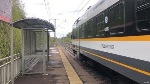 Поезда на БМО, платформа Вяткино (часть 2)