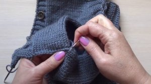 Детский жакет для мальчика (часть 4)