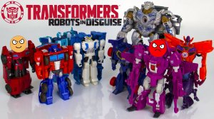 Мультик - Автоботы Трансформеры напали на базу Роботов Десептиконов.