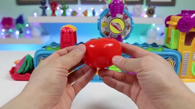 Кормим Мистера Плей-До едой на липучках от Mega Fun Factory! смотреть онлайн