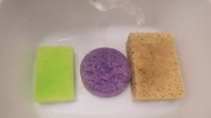 АСМР. Полоскание губок после пасты. Приятные звуки. Много пены