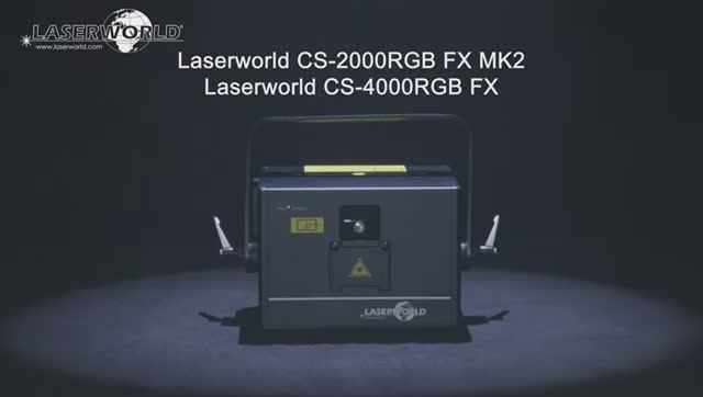 Laserworld CS-2000RGB FX MK2 And Laserworld CS-4000RGB FX Product Video ｜ Laserworld