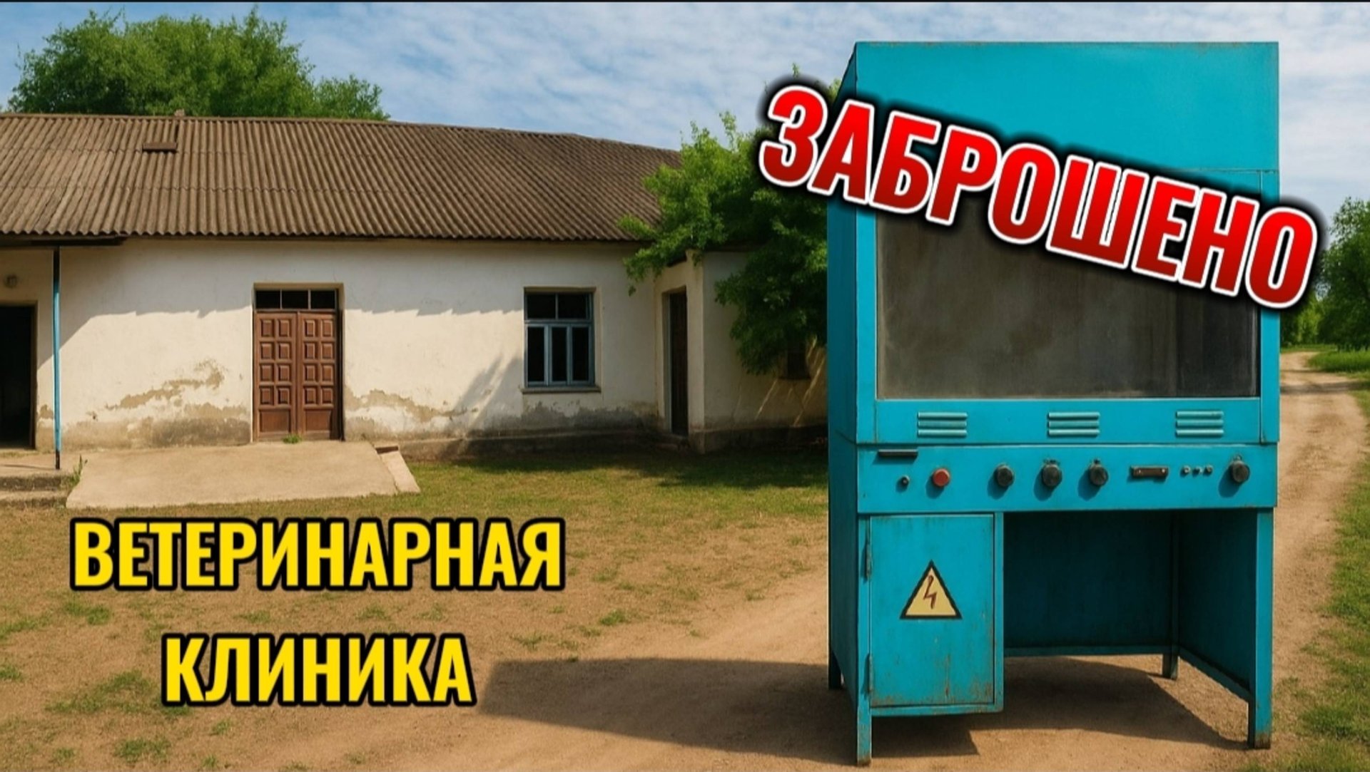 🏚 ЗАБРОШЕННАЯ ВЕТЕРИНАРНАЯ КЛИНИКА: ЧТО СОХРАНИЛОСЬ? смотреть онлайн