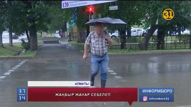 Жаңбыр жауса себелеп, қала халқы не істемек?! смотреть онлайн