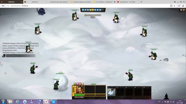 прохождение катаем снежок