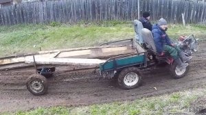 ТРАКТОР и ПОКАТУХА все те же ДЕЛА по ХОЗЯЙСТВУ