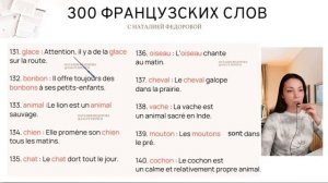 Выучим 300 французских слов