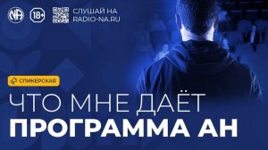 Спикерская «Что мне даёт программа АН» (Анонимные Наркоманы)