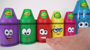 Лучшее обучающее видео: Учим цвета с детьми через игру! (Сюрприз-карандаши)