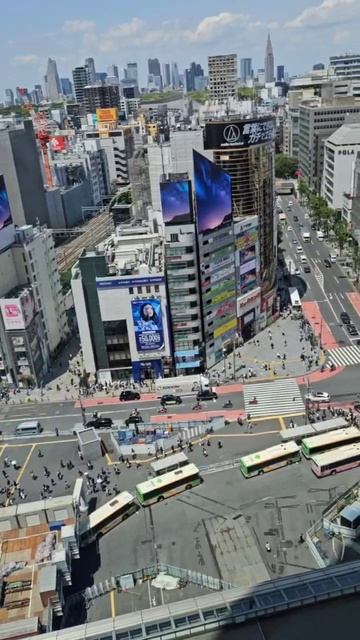 Япония...Шибуя сверху... смотреть онлайн