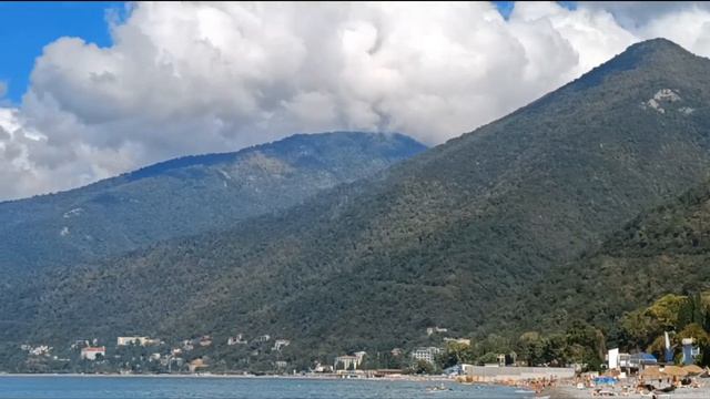 ОТДЫХАЕМ В ГАГРЕ. СЕНТЯБРЬ 2024 ГОДА. МОРЕ, СОЛНЦЕ, ГОРЫ- ВОСТОРГ!