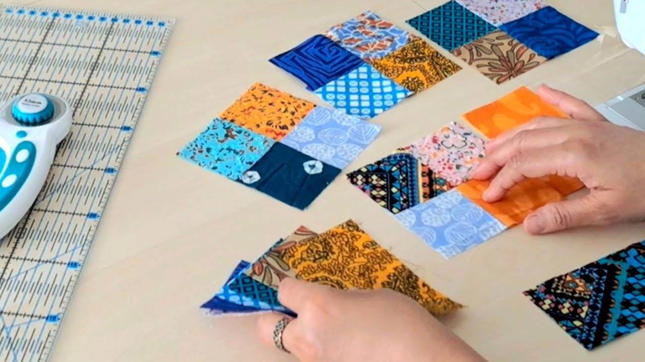 Этот лоскутный блок навсегда изменит ваше лоскутное шитье! Креативная идея для шитья из оставшихся т смотреть онлайн