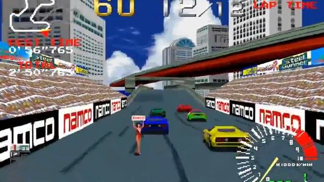 Ridge Racer (PS1 Gameplay) смотреть онлайн