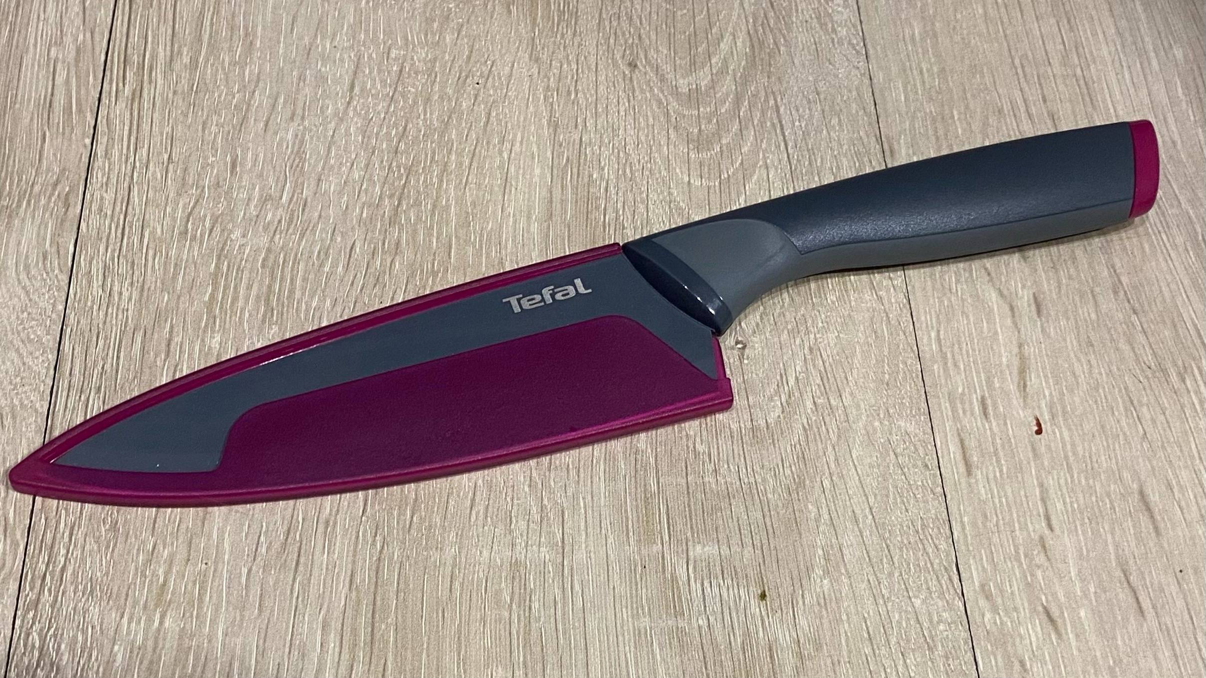 Распаковка и обзор ножа Tefal Fresh Kitchen K1220314 смотреть онлайн