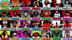 Incredibox Sprunki Микс Всех Фаз: Фаза10 VS Фаза 15 VS Фаза 20 VS Фаза 25 VS Фаза 28