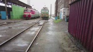 ЖД. Ремонт ручного тормоза, СО. Разъединяем тепловозный ПОМ 23/25