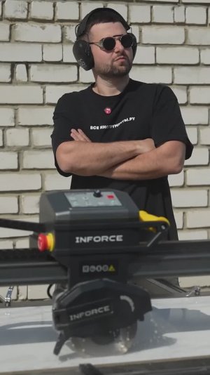 Электрический плиткорез Inforce с автоматической протяжкой AUTO CUT-1200 05-13-06