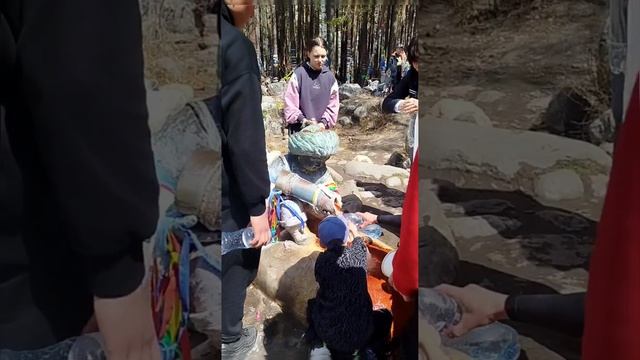 Лечебные источники курорта Аршан, республика Бурятия