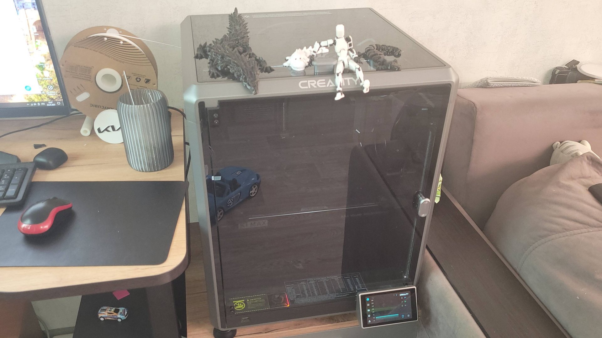 Купили 3D принтер CREALITY K1 MAX смотреть онлайн