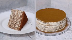 Блинный торт Тирамису