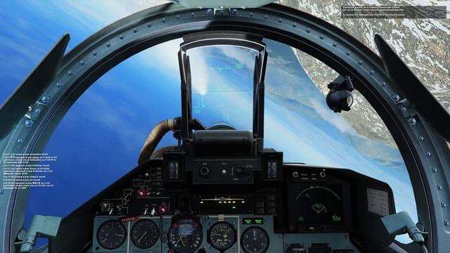 DCS   СУ27 2 бвб разбавлены пуском с 15 км.