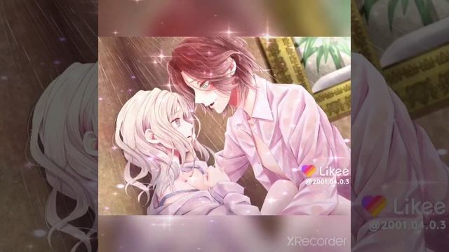 Клип аниме Дьявольских Возлюбленных Юи и Райто Глаза Фонари смотреть онлайн