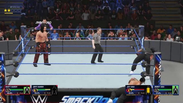 WWE2K19/ Братья харди против Усо смотреть онлайн