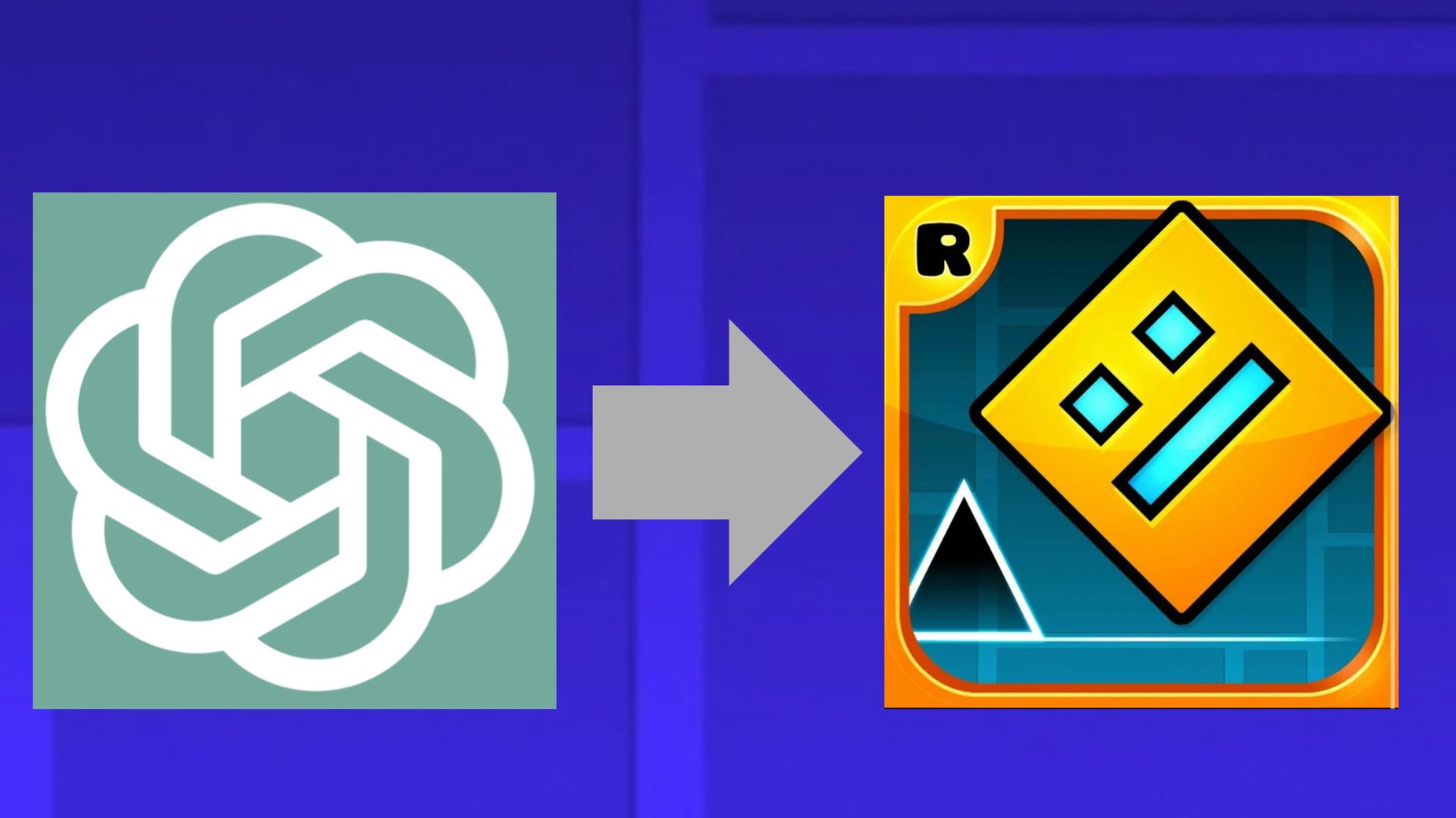 Я попросил нейросеть построить мне уровень в Geometry Dash смотреть онлайн