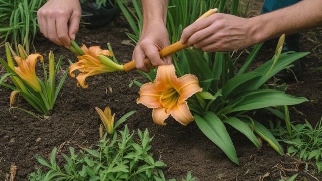 Как пересадить лилейник осенью. - Советы для цветника