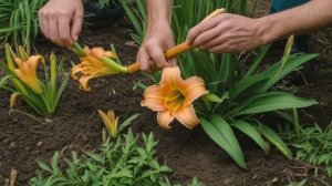 Как пересадить лилейник осенью. - Советы для цветника