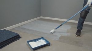 Ковролин на пол, процесс укладки ковровой плитки своими руками, пошагово