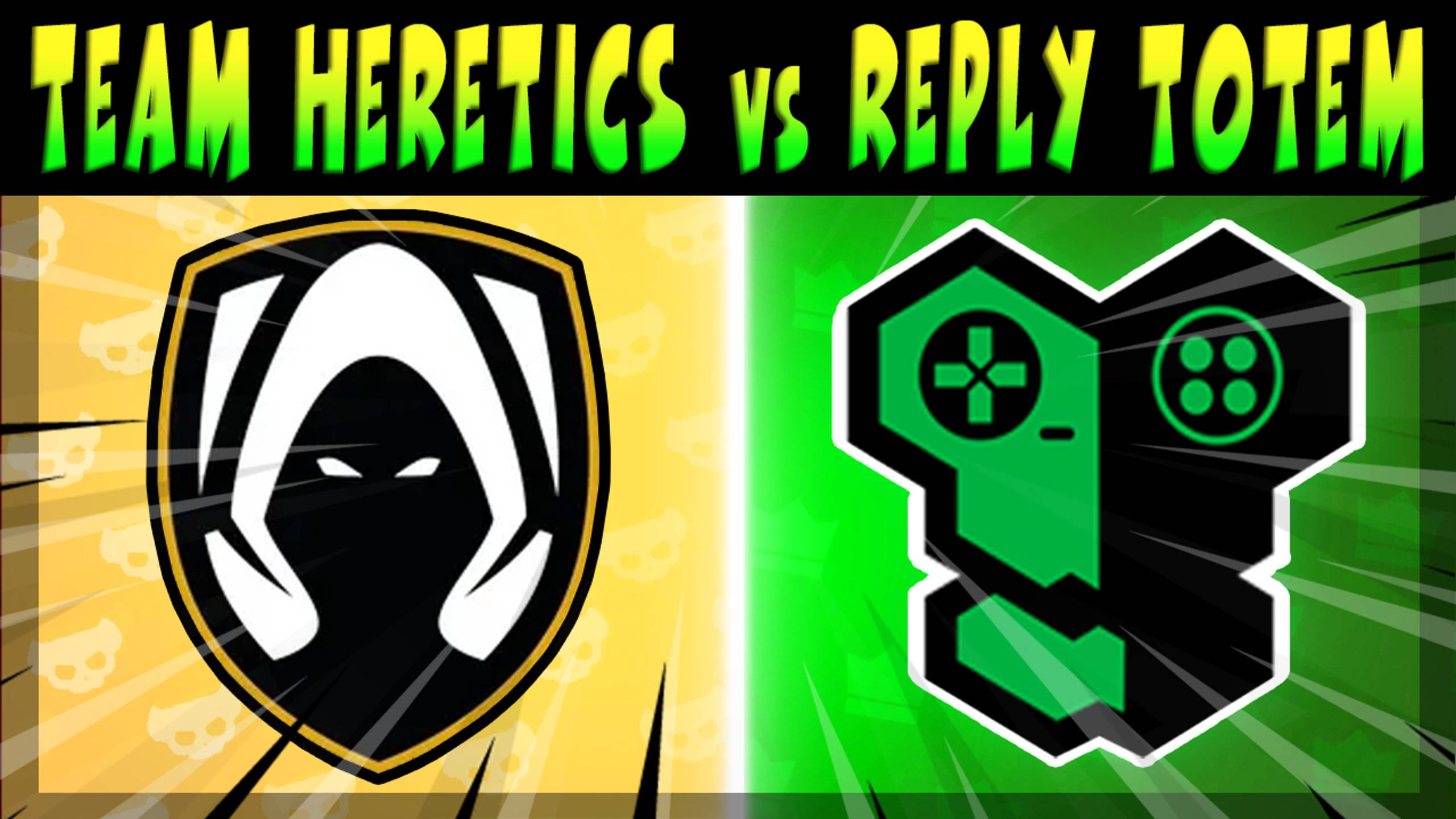 КРУТОЙ СКРИМ, ИГРАЮТ - TEAM HERETICS Vs REPLY TOTEM #brawlstars