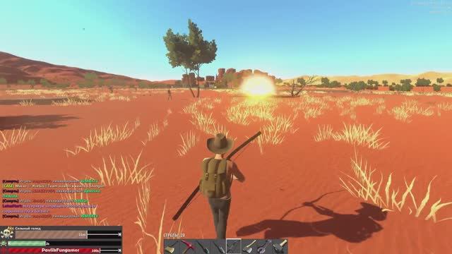 Метеоры, крафт, выживание, битвы за ресурсы в игре Hurtworld на серверах сообществ и на пиратках смотреть онлайн