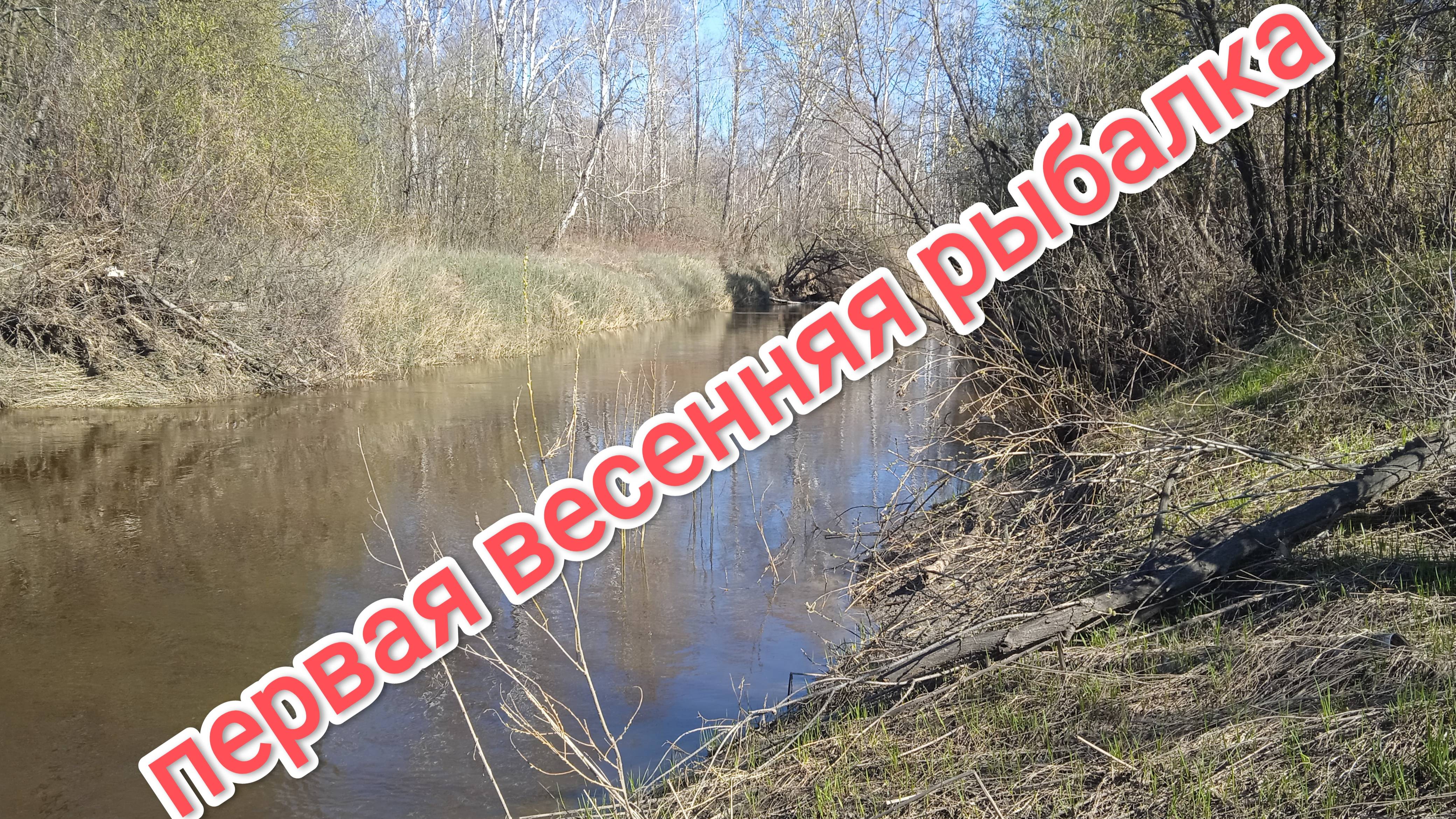 Первая весенняя рыбалка в Сибири 2025 на таежной речке смотреть онлайн