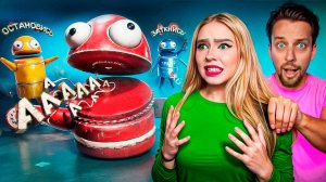 СТРАШНЫЕ АНОМАЛИИ в R.E.P.O. ! ВЫЖИВАЮ С САШЕЙ ДАБЛ БАБЛ **я в слезах**