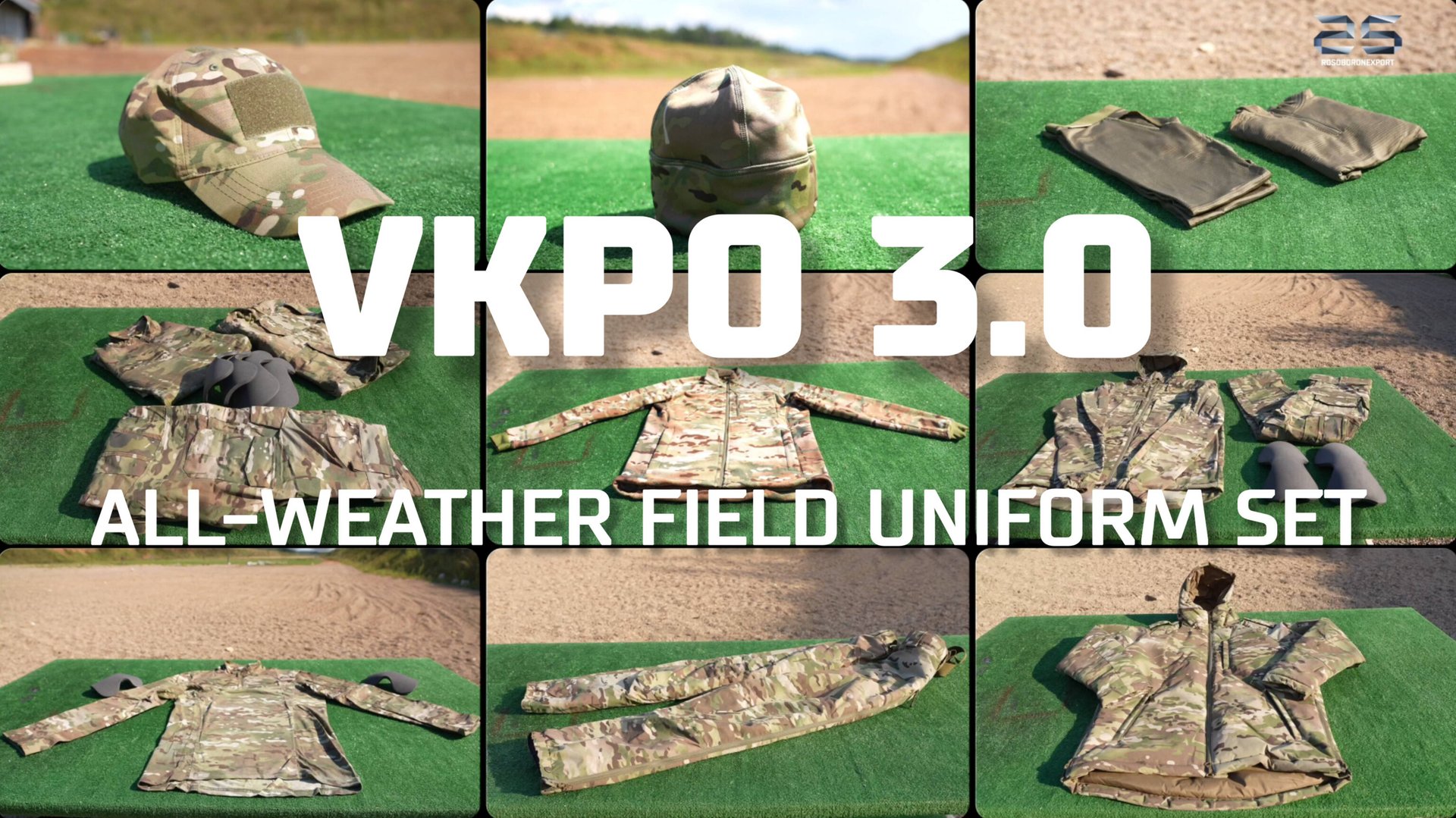 VKPO 3.0 all-weather field uniform set смотреть онлайн