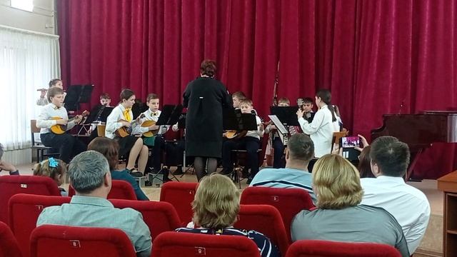 Выступление в составе оркестра ДШИ 4 смотреть онлайн