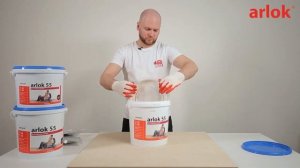 Видеоинструкция по применению клея Arlok 55