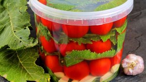 Квашеные помидоры на зиму! Проверенный годами рецепт вкусных квашенных помидоров