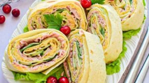 Начинки ДЛЯ ЛАВАША! Идеальная закуска на праздничный стол - Быстро Просто и Вкусно!