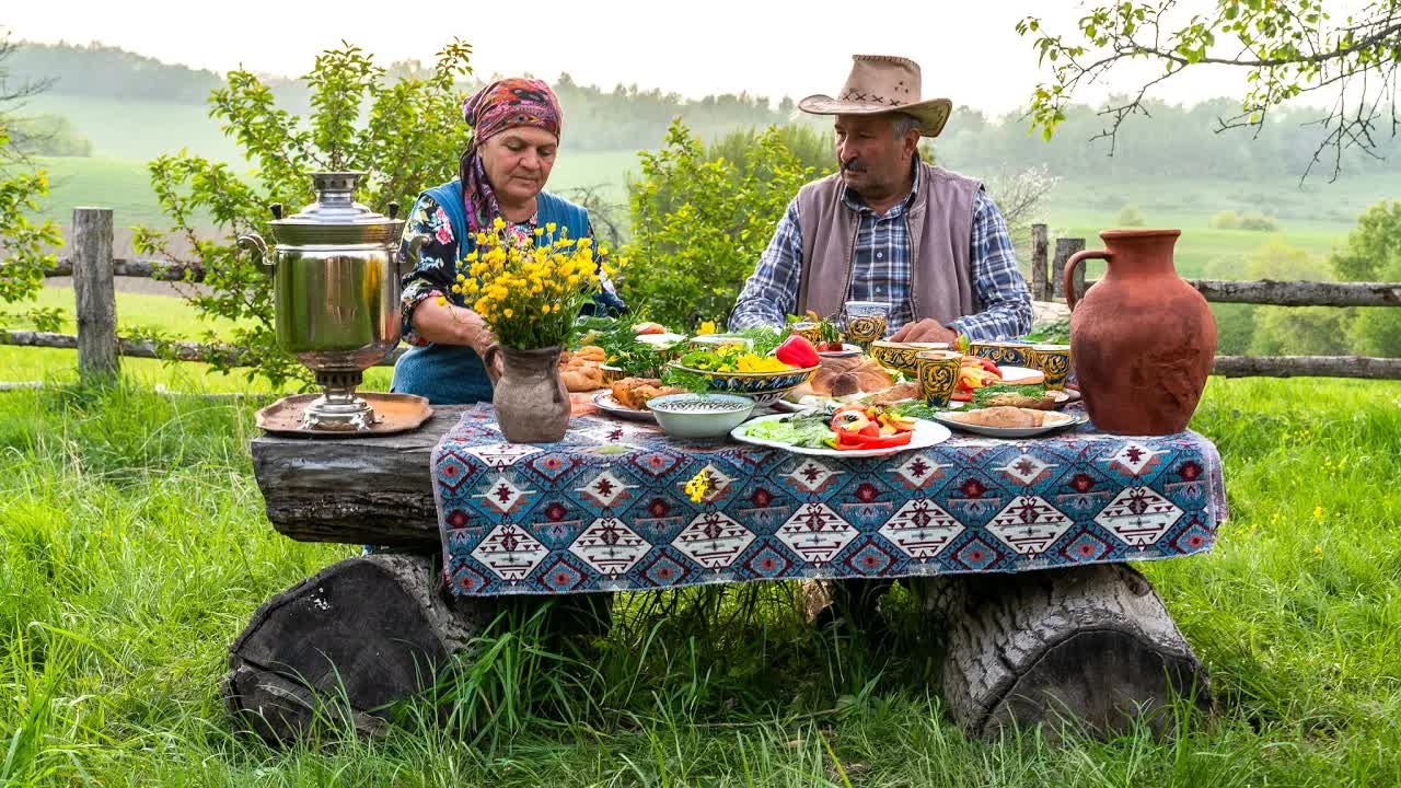 Обед в Одной Кастрюле | Простая Деревенская Кухня смотреть онлайн